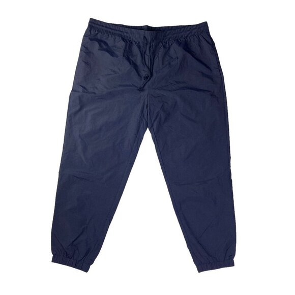 The Label Navy Blue The Nylon Jogger Gym Workout Pants Womens Plus Size 2X NWT - Picture 1 of 3